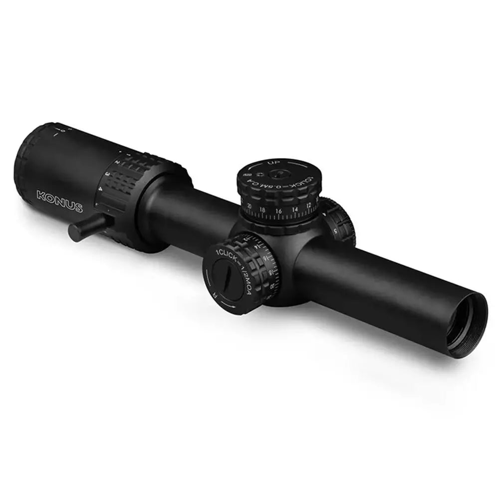 Konus Optics Centerfire Scopes Sultan Rifle Scope 1-10x24mm 30mm Sfp Ballistic Circle Illum. Black Buy at Faith