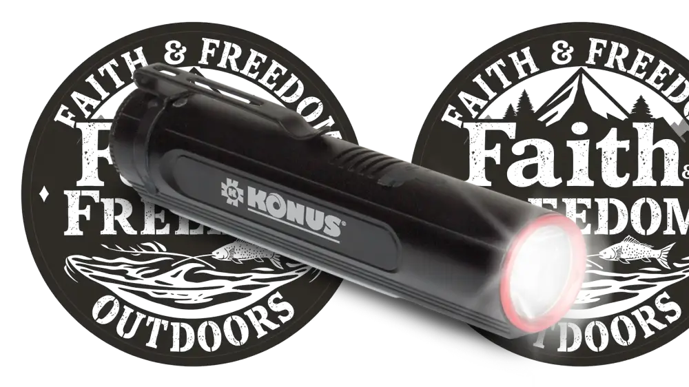 Konus Optics Flashlights Konuslight-2k Rechargeable Flashlight/lantern 1000 Lumen & 2000 Turbo Buy at Faith and Freedom