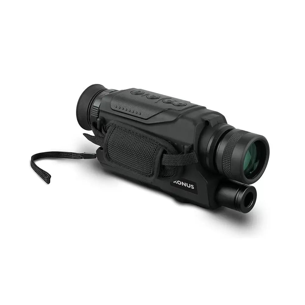 Konus Optics Night Vision Monoculars Konuspy-18 Digital Monocular 6-36x Black Buy at Faith and Freedom Outdoors