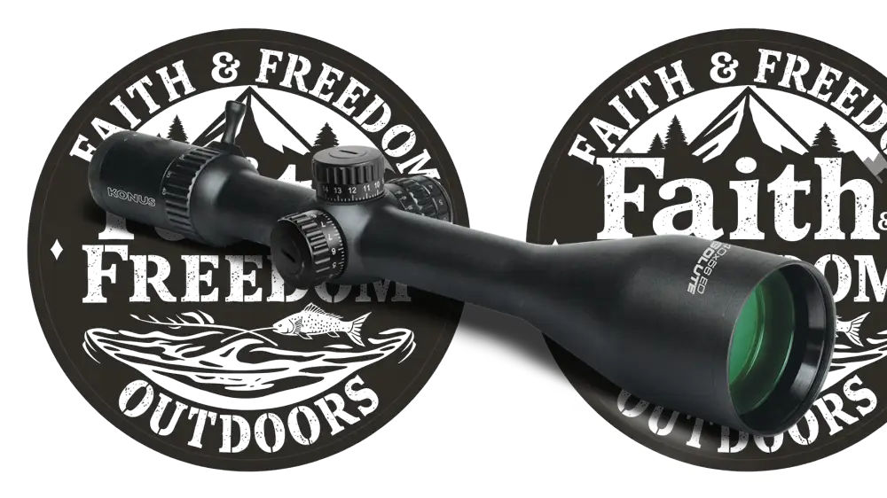 Konus Optics Optics|centerfire Scopes Absolute Rifle Scope 5-40x56 Zoom 30mm Sfp 550 Ballistic Reticle Illum - Black