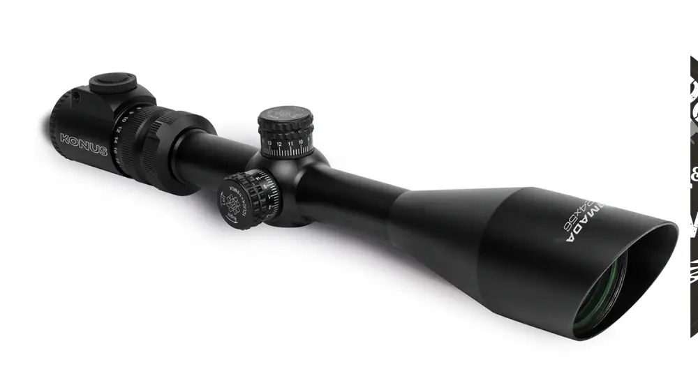 Konus Optics Optics|centerfire Scopes Armada Rifle Scope 6x-24x56mm 30mm Sfp Fine Crosshair with Center Dot Reticle