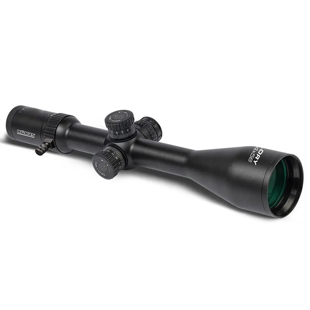 Konus Optics Optics|centerfire Scopes Glory Rifle Scope 3-24x56mm Ffp 30mm Blue/red Fine Crosshair Illum Buy at Faith