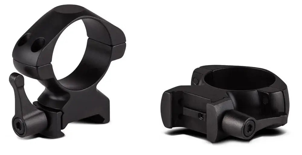Konus Optics Optics|scope Rings 2-piece Steel Riflescope with Quick Release Lever 30mm High - Matte Black Buy at Faith