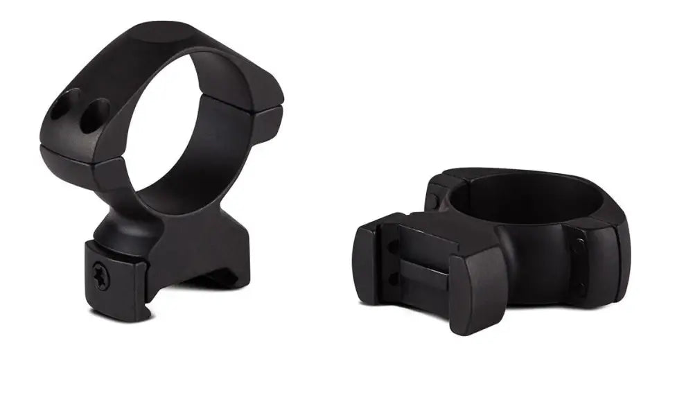 Konus Optics Scope Rings 2-piece Steel Riflescope 1’’ High - Matte Black Buy at Faith and Freedom Outdoors