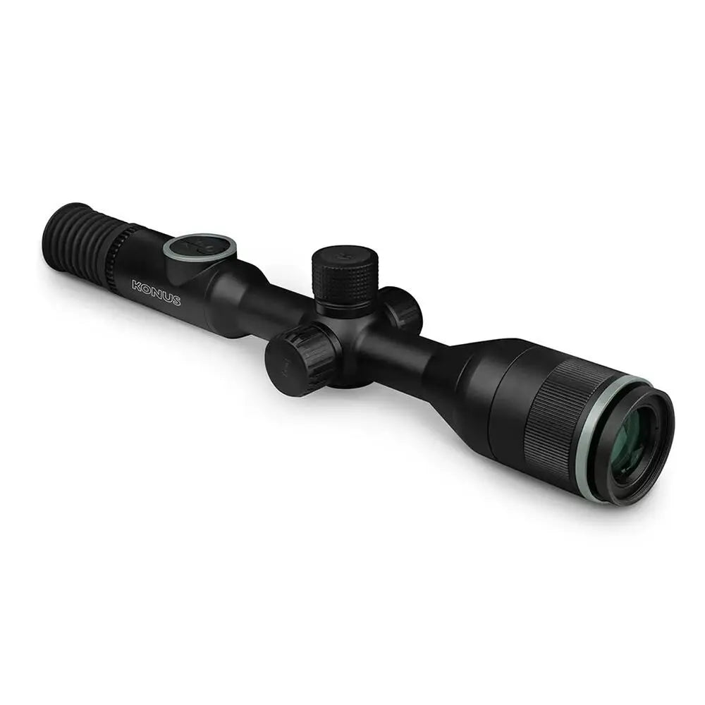 Konus Optics Thermal Rifle Scopes Fiery-r Scope 384x288 Resolution Multi Color Reticles Black Buy at Faith and Freedom