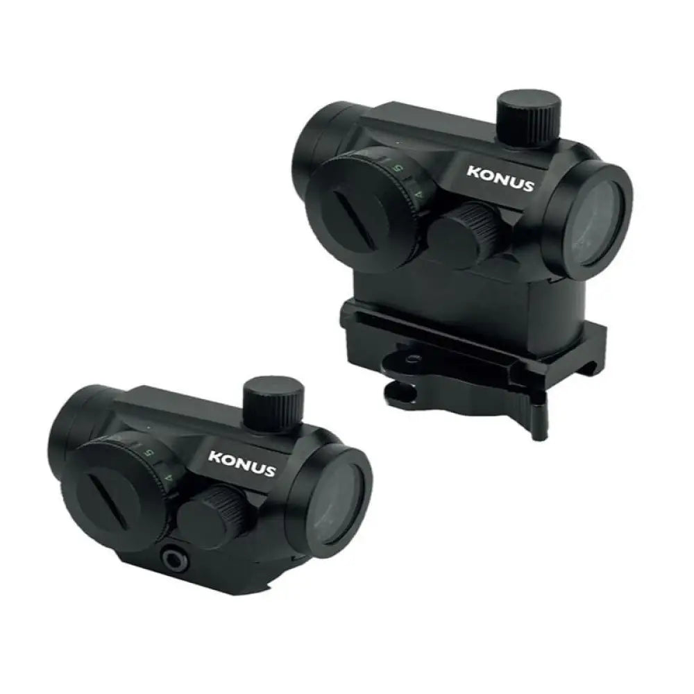 Konus Optics Tube Sight Pro Nuclear Qr Red Dot Quick Release (high & Low) 1x22 Buy at Faith and Freedom Outdoors