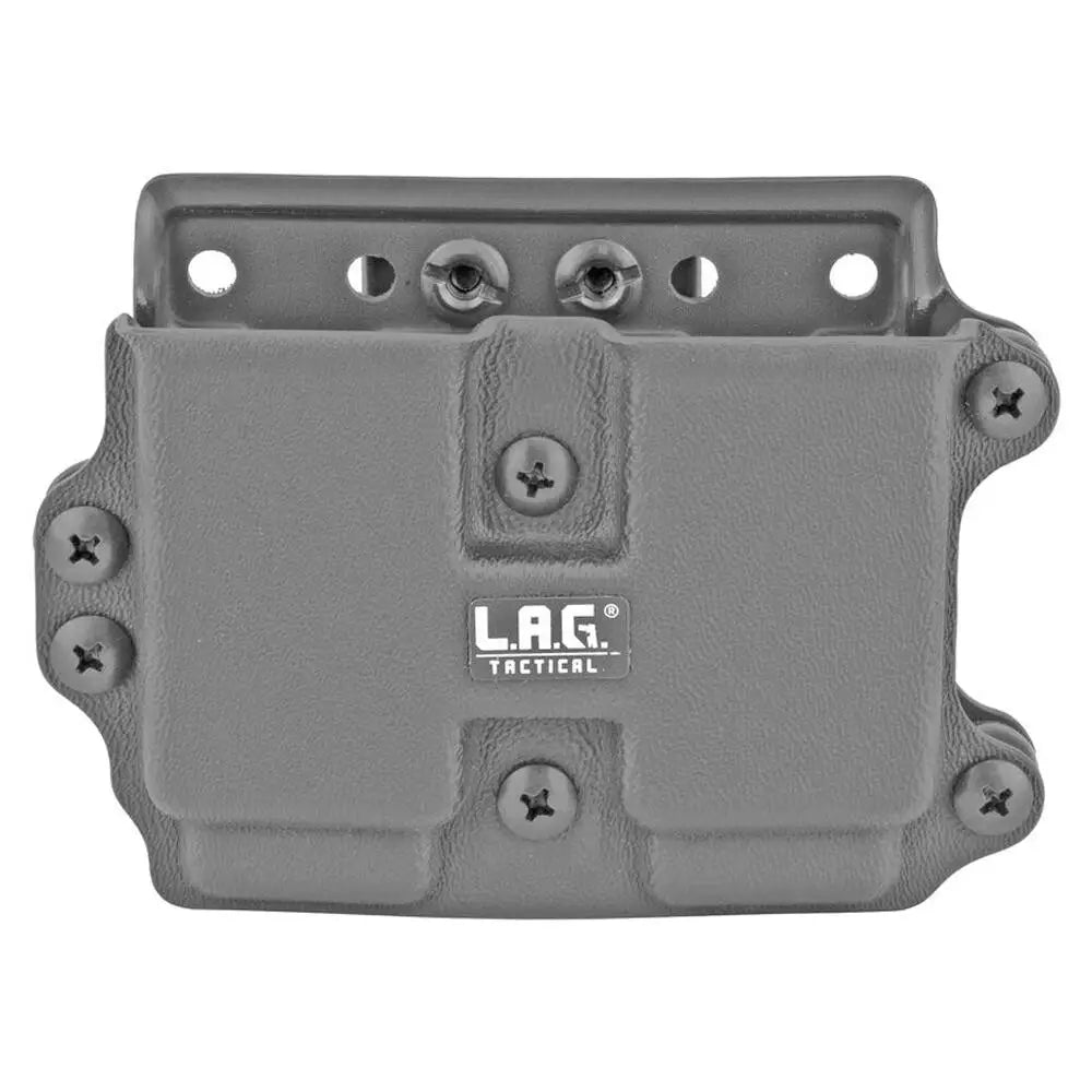 L.a.g. Tactical Magazine Holsters M.c.s. Double Pistol Carrier 9/40 Black Buy at Faith and Freedom Outdoors