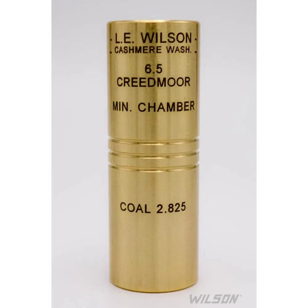L.e. Wilson Case Prep Tools Brass Minimum Dimension Gage Saami Chamber 6.5 Creedmoor Buy at Faith and Freedom Outdoors
