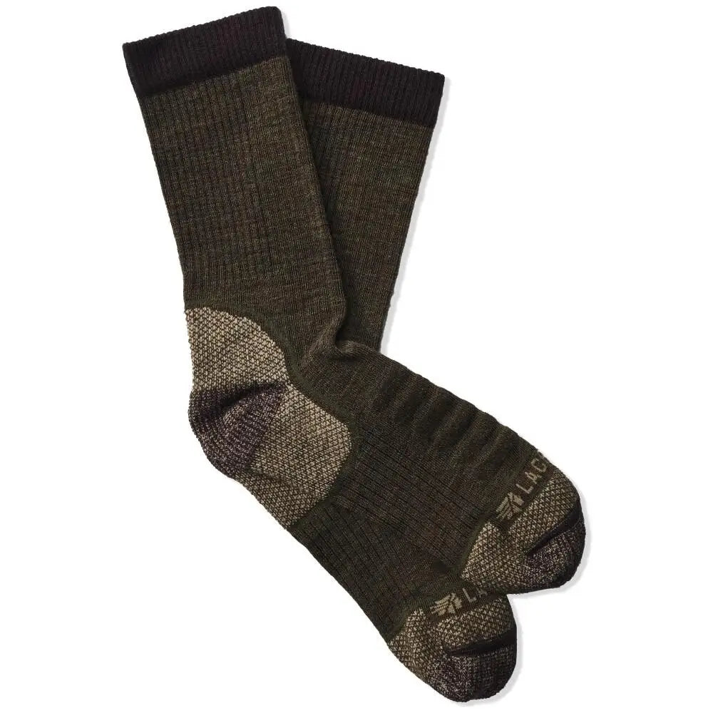 Lacrosse Footwear Socks|socks Lacrosse Lightweight Copper Socks Crew Olive l Buy at Faith and Freedom Outdoors