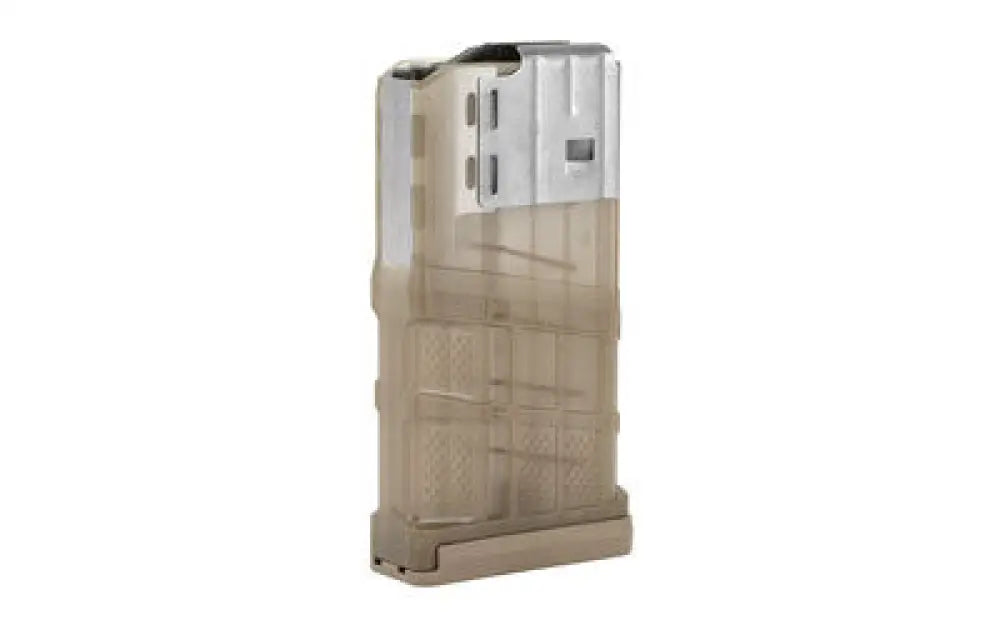 Lancer L7awm 7.62 20 Rounds Tranight Sights Fde Buy at Faith and Freedom Outdoors - Rifle Magazines - Magazine