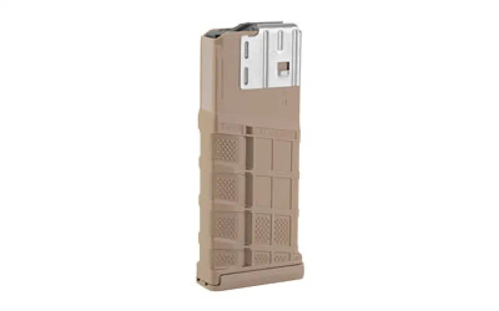 Lancer L7awm 7.62 25 Rounds Opaque Fde Buy at Faith and Freedom Outdoors - Rifle Magazines - Magazine