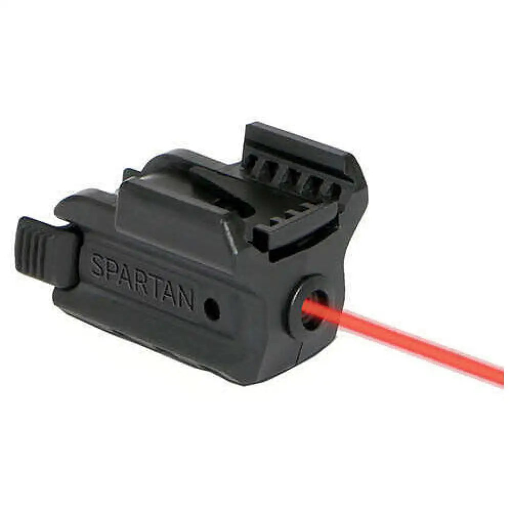 Lasermax Spartan Red Laser/light Combo Fits Picatinny Black Finish Adjustable Fit with Battery Sps-c-r