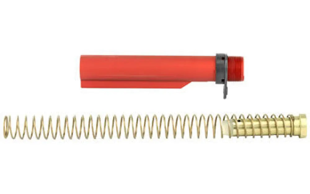 Lbe Ar Milspec Buffer Tube Kit Red Buy at Faith and Freedom Outdoors - Stocks & Buffer Tubes - Tube Complete Assembly
