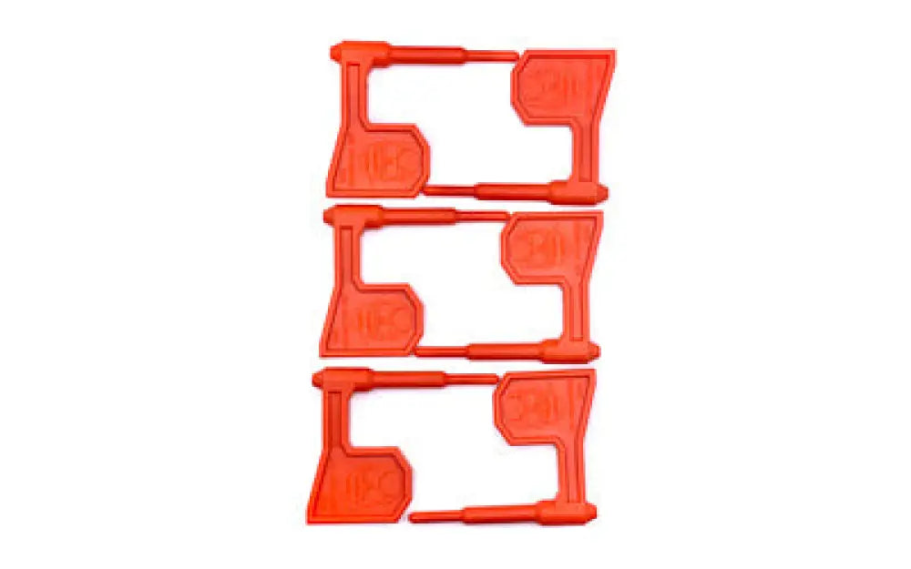 Lbe Rifle Chamber Sfty Flag 6pk Org Buy at Faith and Freedom Outdoors - Training Equipment - Chamber Flag
