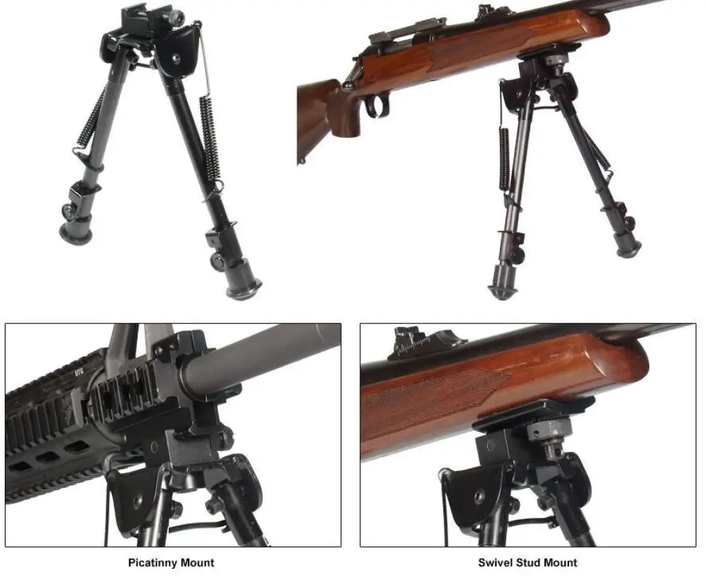 Leapers Bipods Tactical Op Bipod Tactical/sniper Profile Adjustable Height - 8-12.5’’ Buy at Faith and Freedom Outdoors