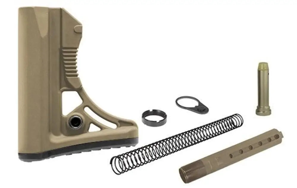 Leapers Chassis & Stocks Utg Pro Model 4 Ops Ready S3 Mil-spec Stock Kit - Flat Dark Earth Buy at Faith and Freedom