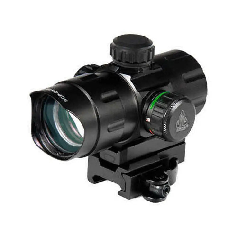 Leapers Inc. - Utg Instant Target Aiming Sight 4.2’’ Red/green Cqb Dot with Quick Disconnect Mount Black Finish
