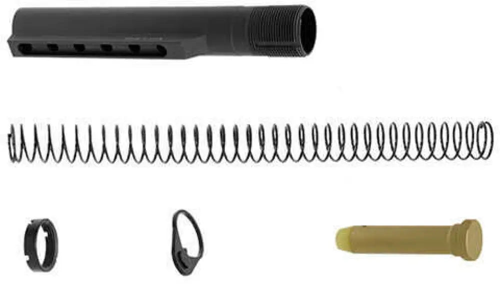 Leapers Inc. Utg Pro Mil Spec 6 Position Receiver Extension Tube Kit Black Md: Tlu001-kit
