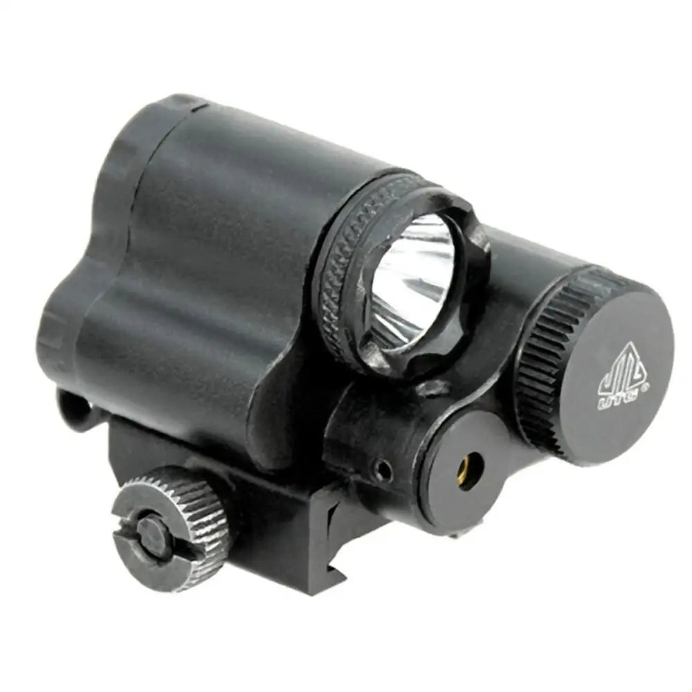 Leapers Rifle Lights Utg Sub-compact Led Light and Aiming Adjustable Red Laser Buy at Faith and Freedom Outdoors