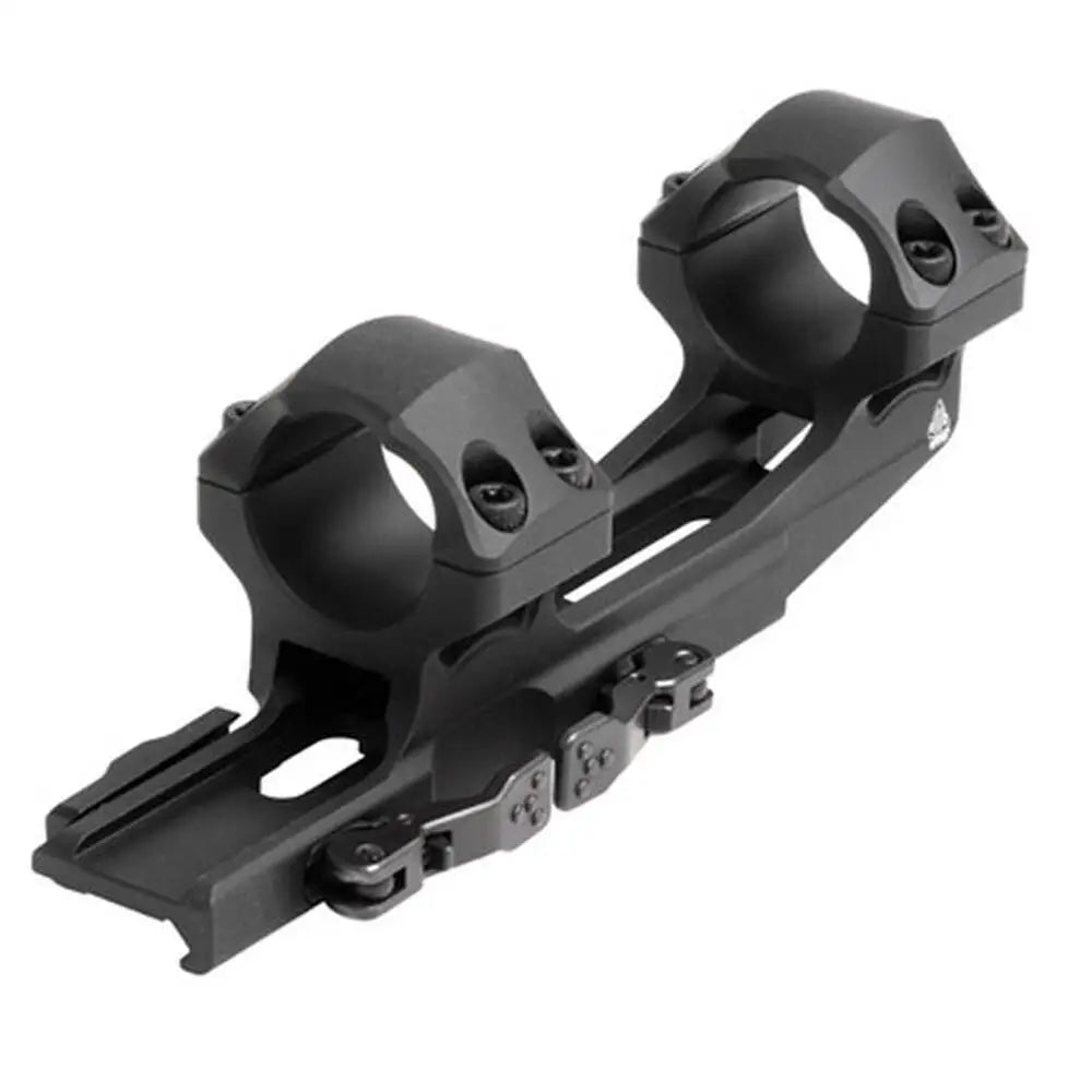 Leapers Scope Rings 1-piece Utg Accu-sync Qr Cantilever Mount 1’’ Medium w 50mm Offset - Matte Black Buy at Faith