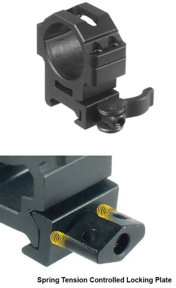 Leapers Scope Rings Utg 2-piece Max Strength Le Grade Picatinny - 22mm Width 30mm - Medium Buy at Faith and Freedom
