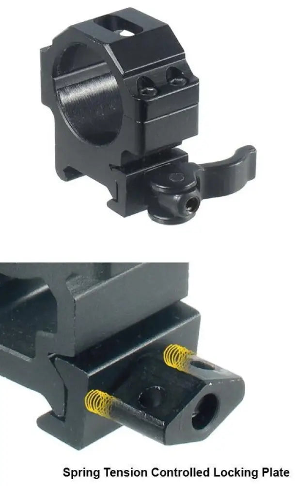 Leapers Scope Rings Utg 2-piece Max Strength Le Grade Picatinny - 22mm Width 30mm - Low Buy at Faith and Freedom