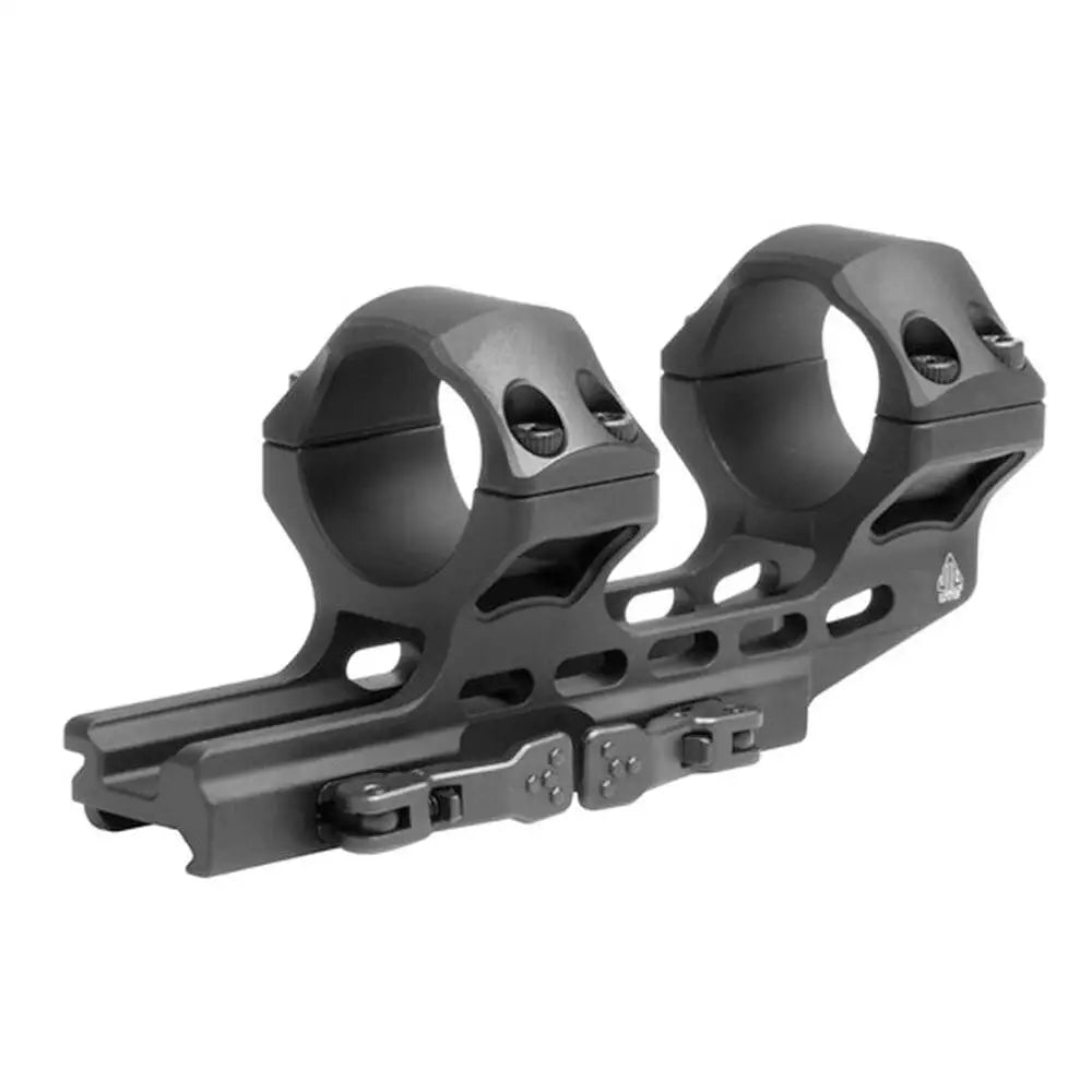 Leapers Scope Rings Utg Accu-sync Qr Cantilever Mount 30mm High w 34mm Offset - Matte Black Buy at Faith and Freedom