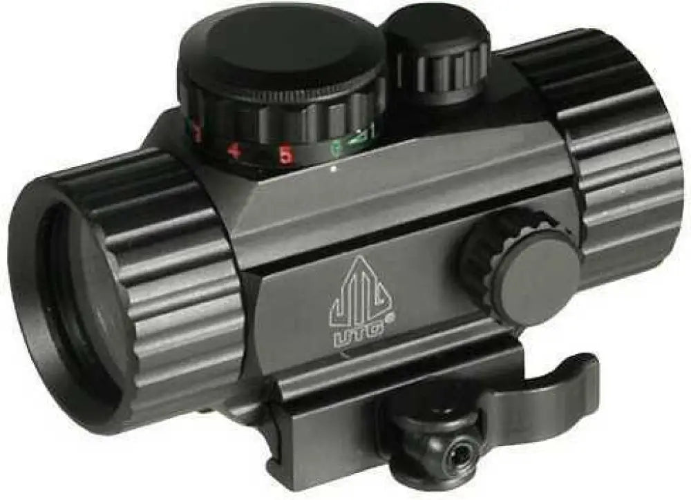 Leapers Utg 3.8’’ Ita Red/green Circle Dot Sight W/ Integral Qd Mount - Scp-rg40cdq