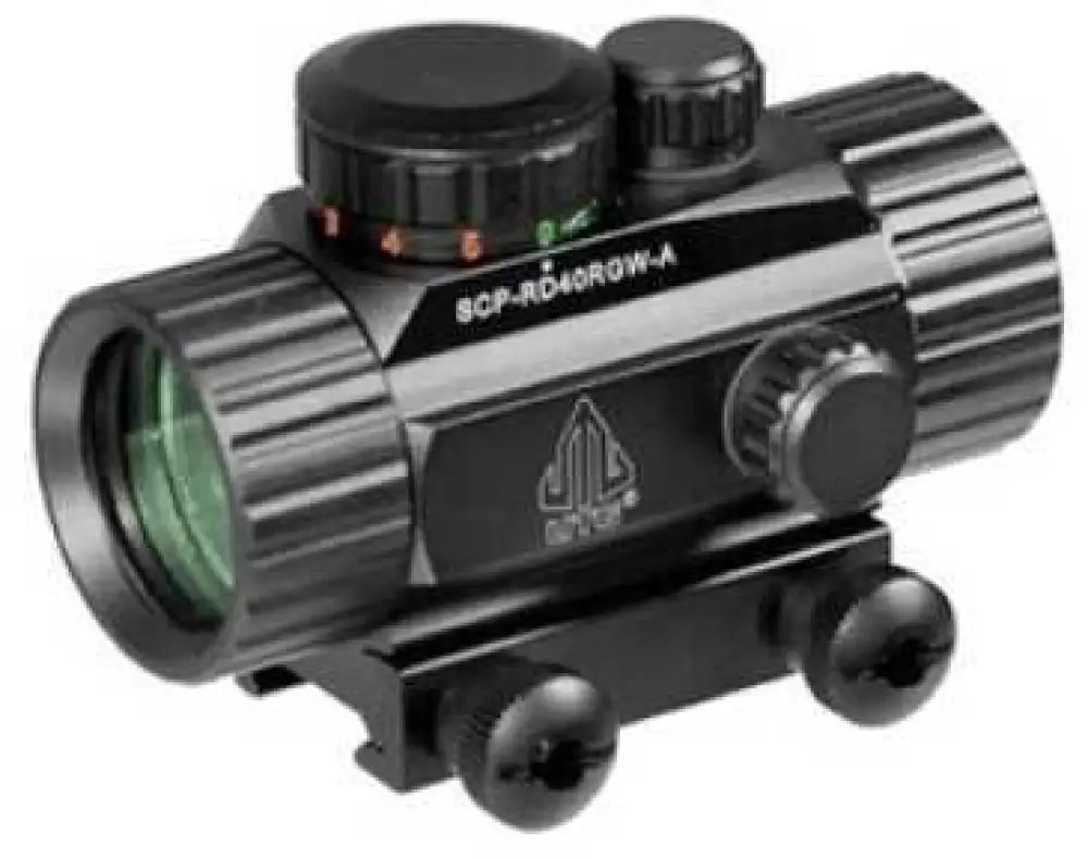 Leapers Utg Swatforce Dot Sight Red Picatinny Black New Gen 4’’ Red/green W/ Integral Mou Scp-rd40rgw-a