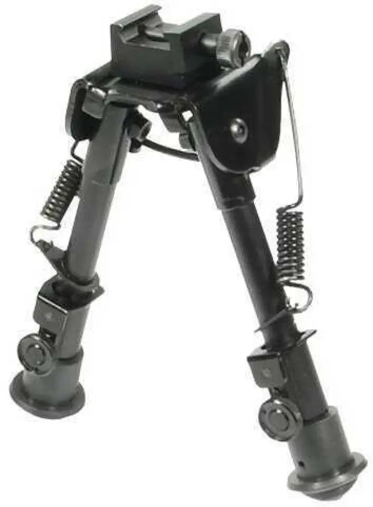 Leapers Utg Tl-bp78 Tactical Bipod with Rubber Feet Black Aluminum 6.1-7.9’’ - Tl-bp78