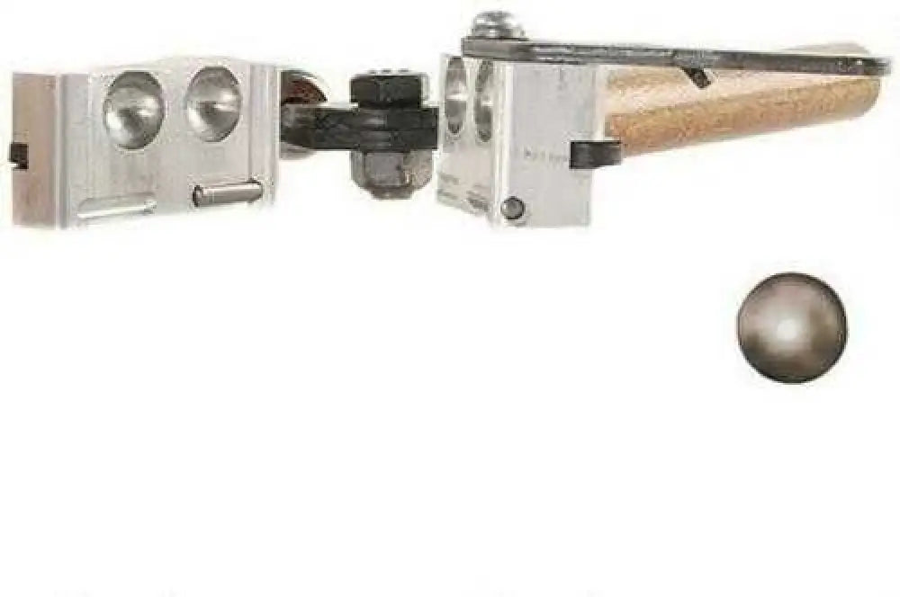 Lee.451 Double Cavity Round Ball Mold with Handle Md: 90440