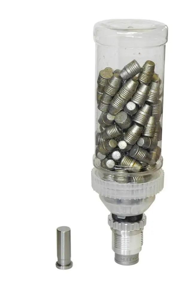Lee Precision Bullet Casting Bottle Adapter - Holds 100.45 Acp Cast Lead Bullets Buy at Faith and Freedom Outdoors