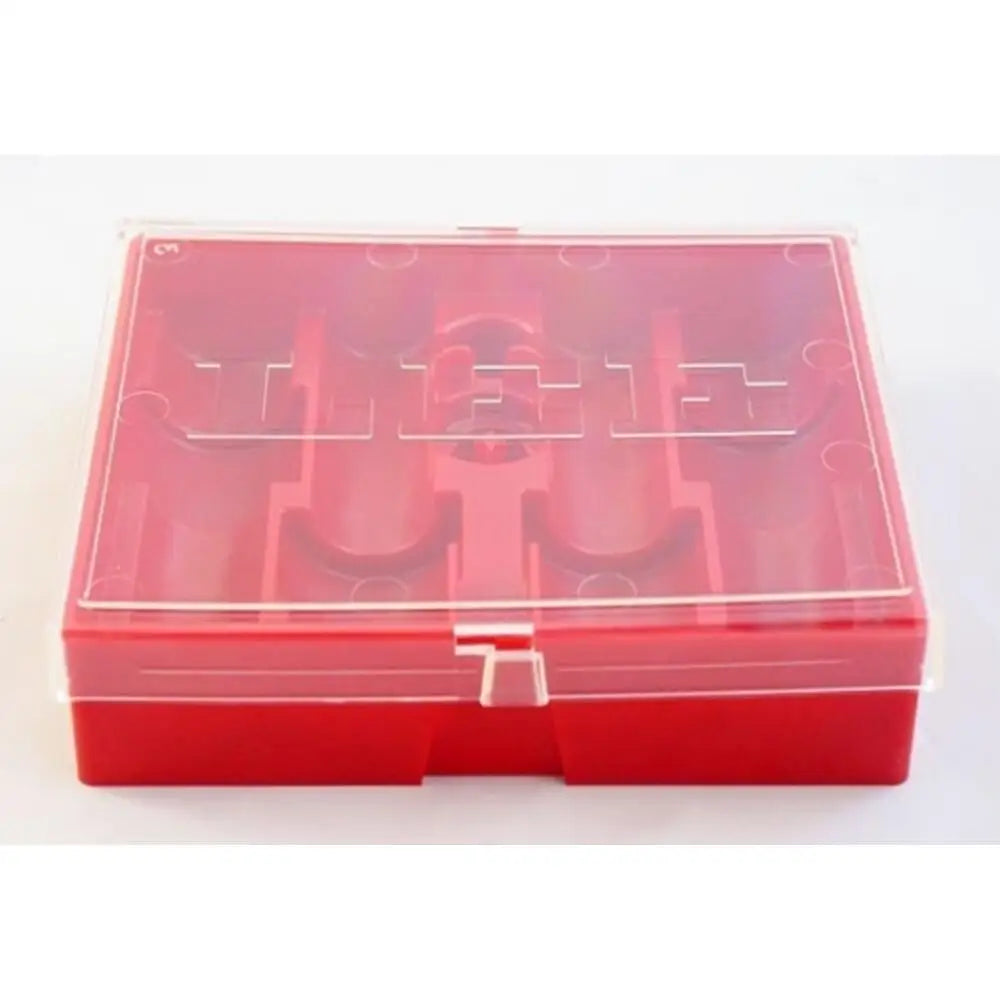 Lee Precision Die Parts Shell Holders & Accessories Flat 4-die Storage Box Buy at Faith and Freedom Outdoors