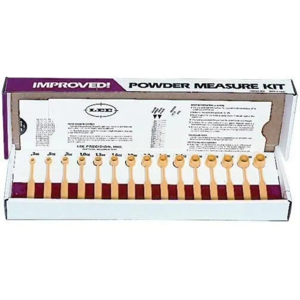 Lee Precision Powder Measures Dispensers & Scales Improved Measure Kit Buy at Faith and Freedom Outdoors