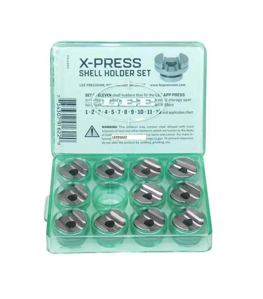 Lee Precision Reloading|die Parts Shell Holders & Accessories X-press Holder Set Buy at Faith and Freedom Outdoors