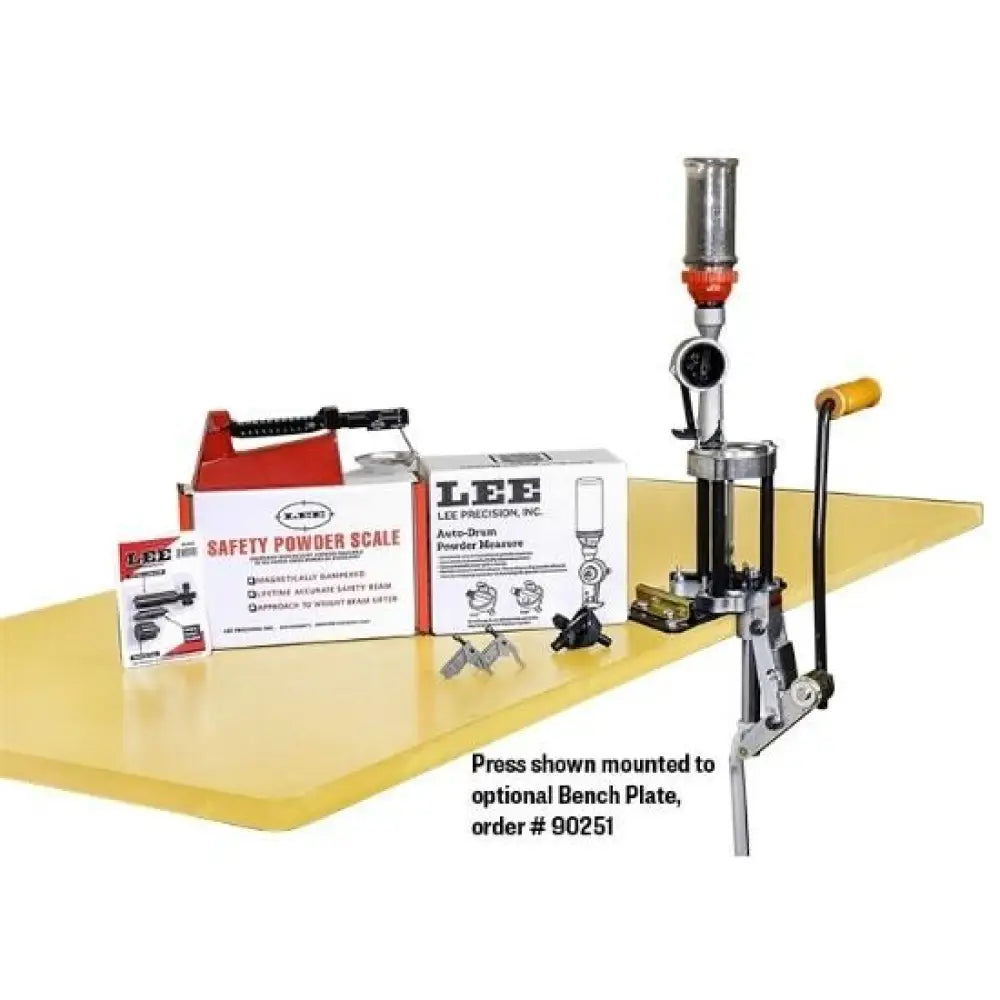 Lee Precision Turret Presses 4-hole Press Kit with Auto Drum Measure Buy at Faith and Freedom Outdoors