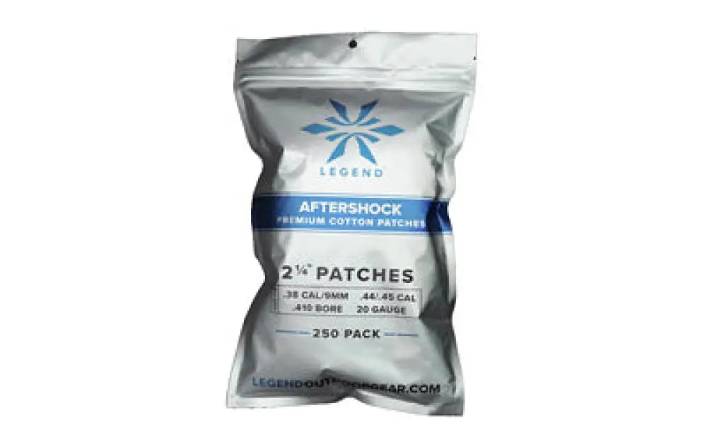 Legend Aftershock Ptch 2 1/4’’ 250ct Buy at Faith and Freedom Outdoors - Cleaning Hardware & Components - Patch