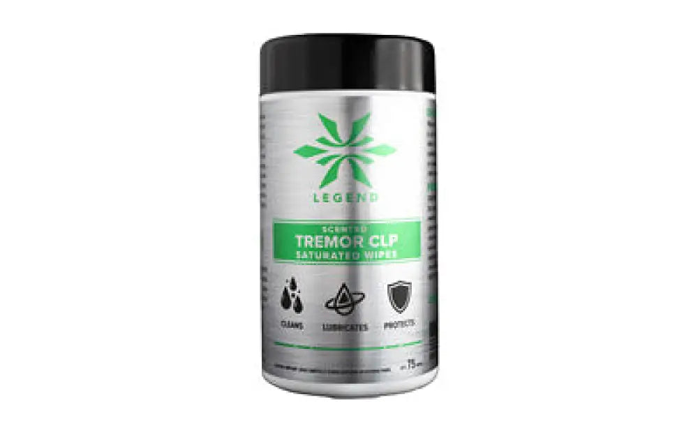 Legend Tremor Scnt Clp Sat Wipe 75ct Buy at Faith and Freedom Outdoors - Solvents & Lubricants - Liquid