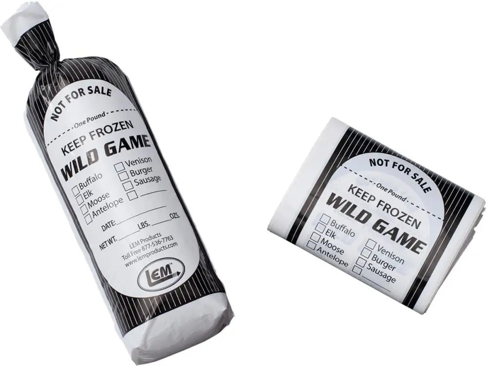 Lem Products Accessories 1 Lb. Wild Game Bags 25/ct Buy at Faith and Freedom Outdoors
