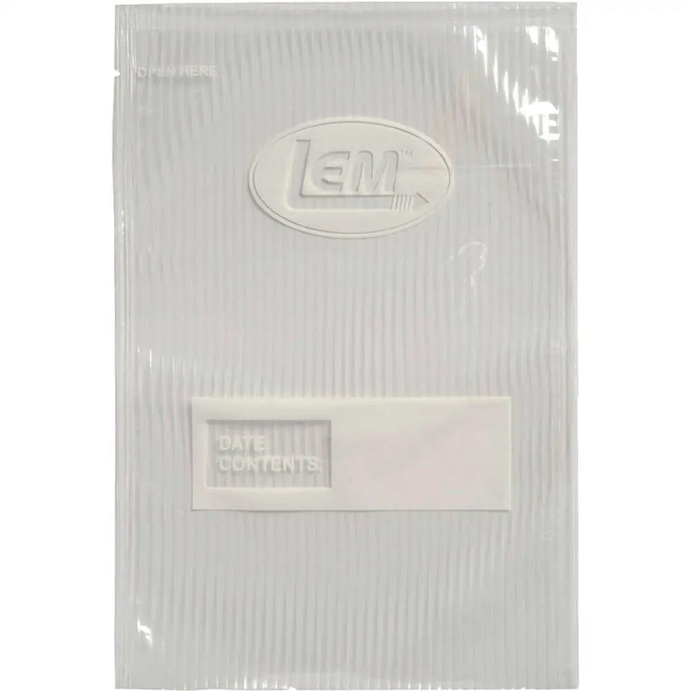 Lem Products Accessories Maxvac Quart Vacuum Bags - 11’’x16’’ 100/ct Buy at Faith and Freedom Outdoors