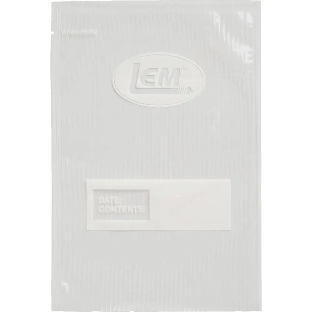 Lem Products Accessories Maxvac Quart Vacuum Bags - 8’’x12’’ 100/ct Buy at Faith and Freedom Outdoors