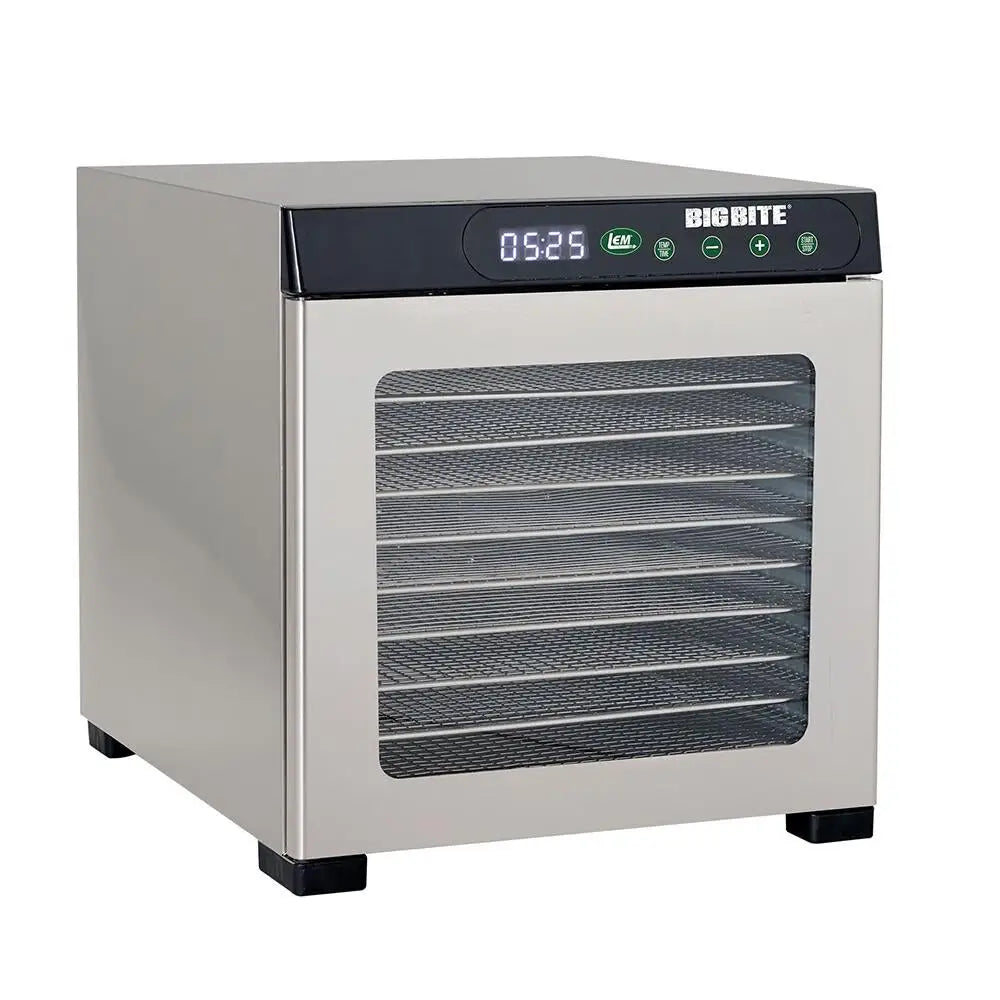 Lem Products Food Dehydrators Bigbite 10-tray Stainless Steel Dehydrator Buy at Faith and Freedom Outdoors