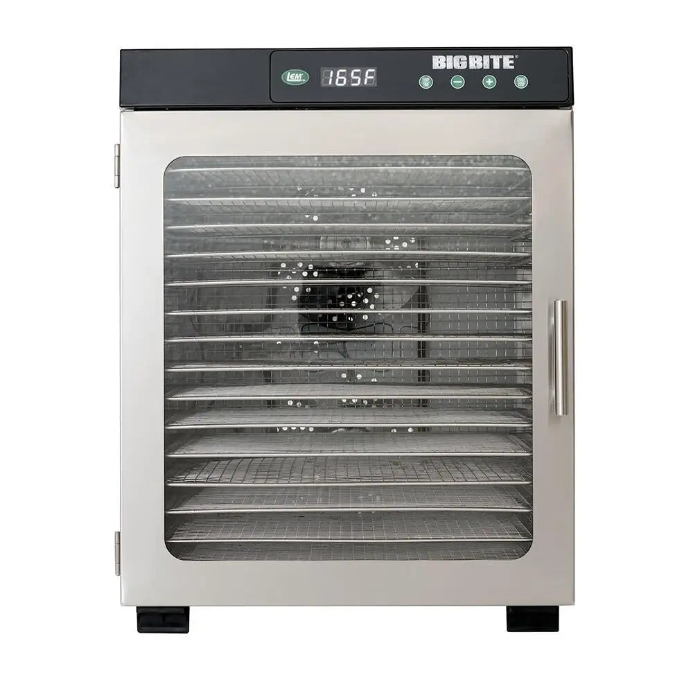 Lem Products Food Dehydrators Bigbite 16-tray Stainless Steel Dehydrator Buy at Faith and Freedom Outdoors