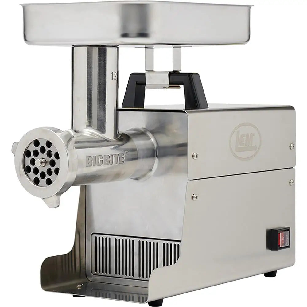 Lem Products Meat Grinders #12 Big Bite Stainless Steel Electric Grinder Buy at Faith and Freedom Outdoors