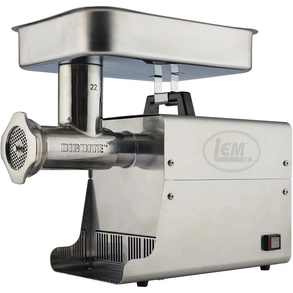 Lem Products Meat Grinders #22 Big Bite Stainless Steel Electric Grinder Buy at Faith and Freedom Outdoors