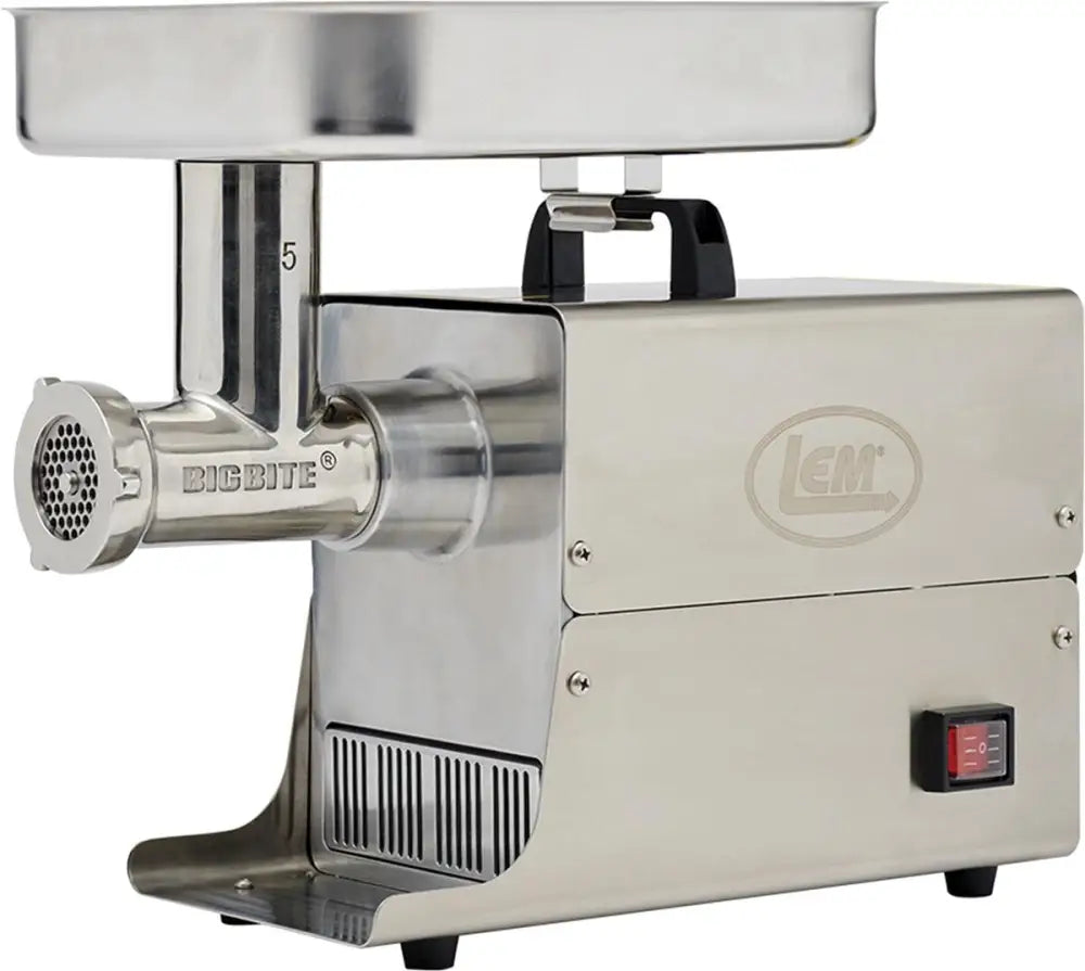 Lem Products Meat Grinders #5 Big Bite Stainless Steel Electric Grinder Buy at Faith and Freedom Outdoors