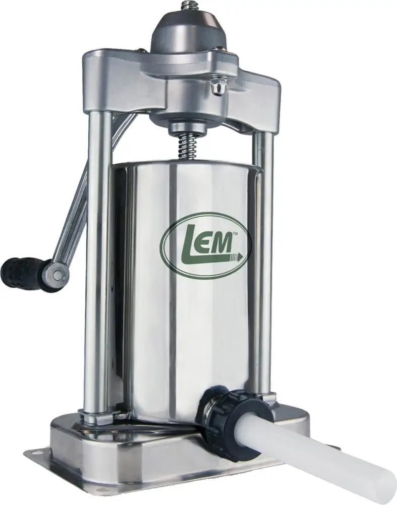 Lem Products Sausage Stuffers Mighty Bite Vertical Stuffer - 5lb. Buy at Faith and Freedom Outdoors