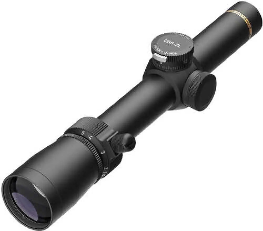 Leupold 180615 Vx-3hd Cds-zl Matte Black 1.5-5x20mm 1’’ Tube Duplex Reticle