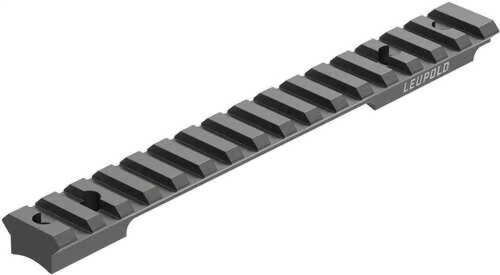 Leupold 182849 Backcountry Base for Rifle Nosler 21 Cross-slot Long Action 20 Moa Matte Black Aluminum