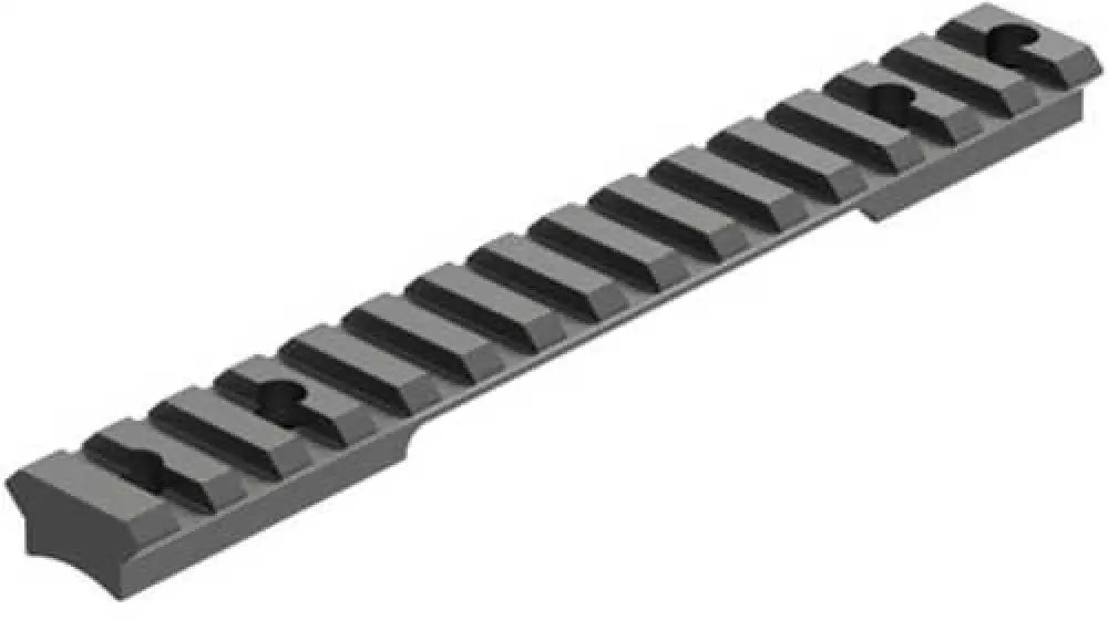 Leupold Backcountry 1 Piece Base Fits Savage 10/110 Short Action Round Receiver #8-40 Screws Matte Black 180953